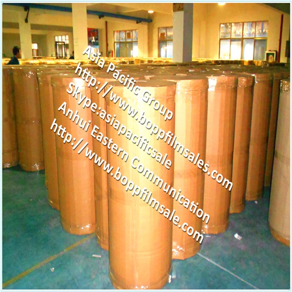 BOPP CRYSTAL ADHESIVE TAPE JUMBO ROLLS